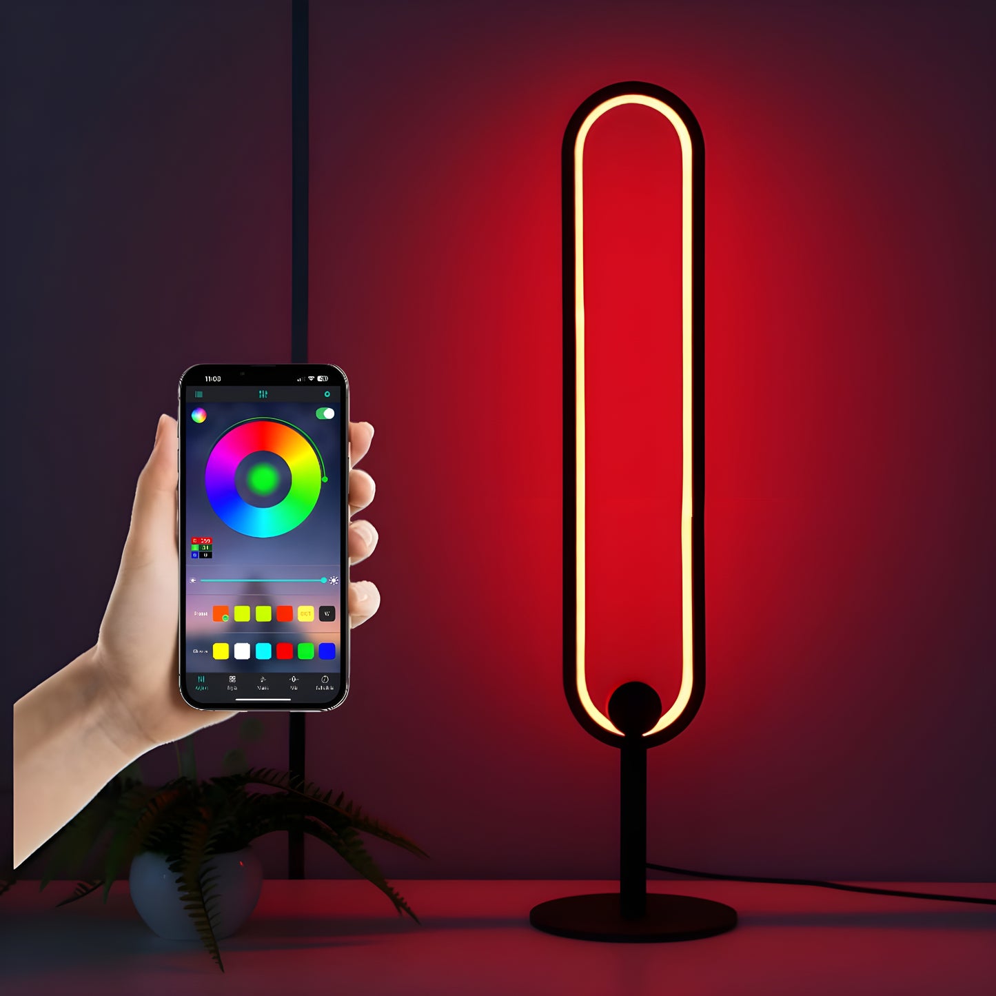 RGB TABLE HALO LAMP